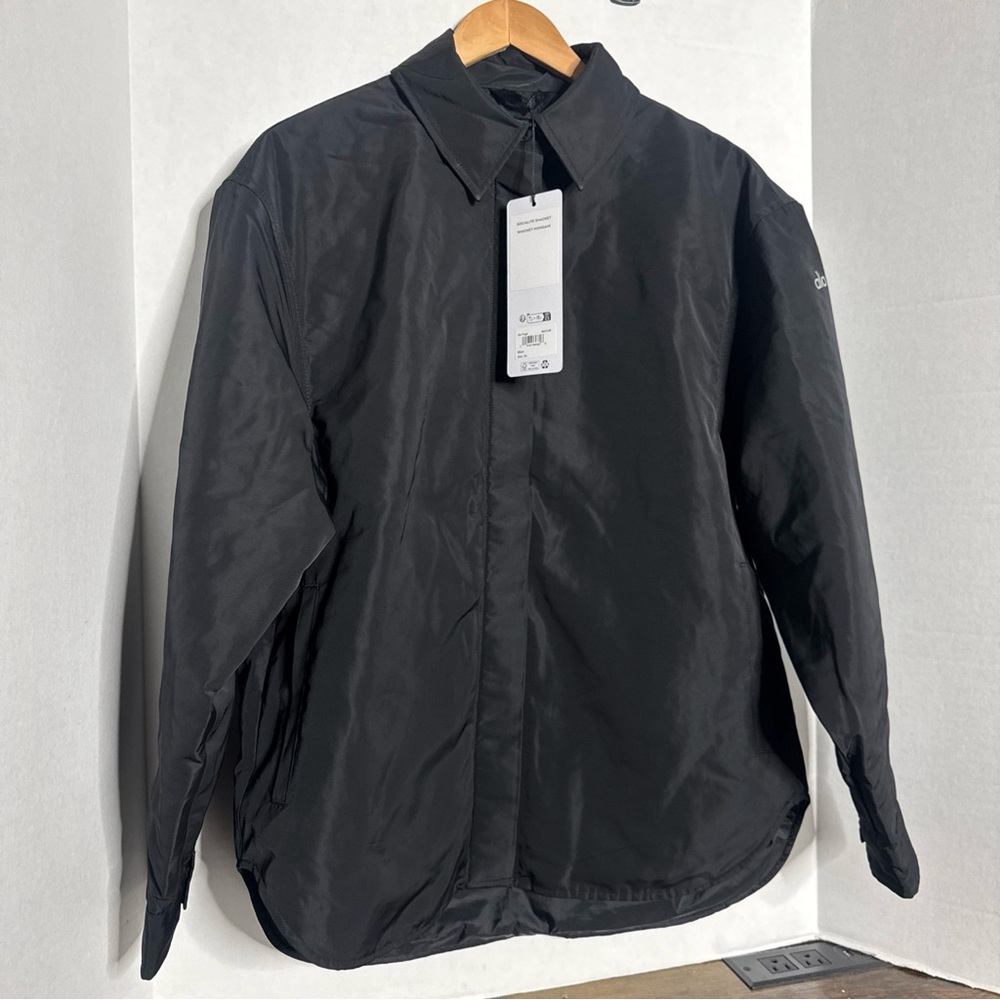 NEW ALO Socialite Shacket Black XS/S/M/L Lightweight Unisex Oversized Jacket - Picture 2 of 12
